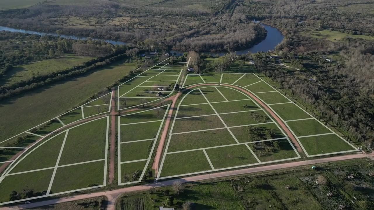 Masterplan de Nogales de San Francisco: vista aérea del loteo